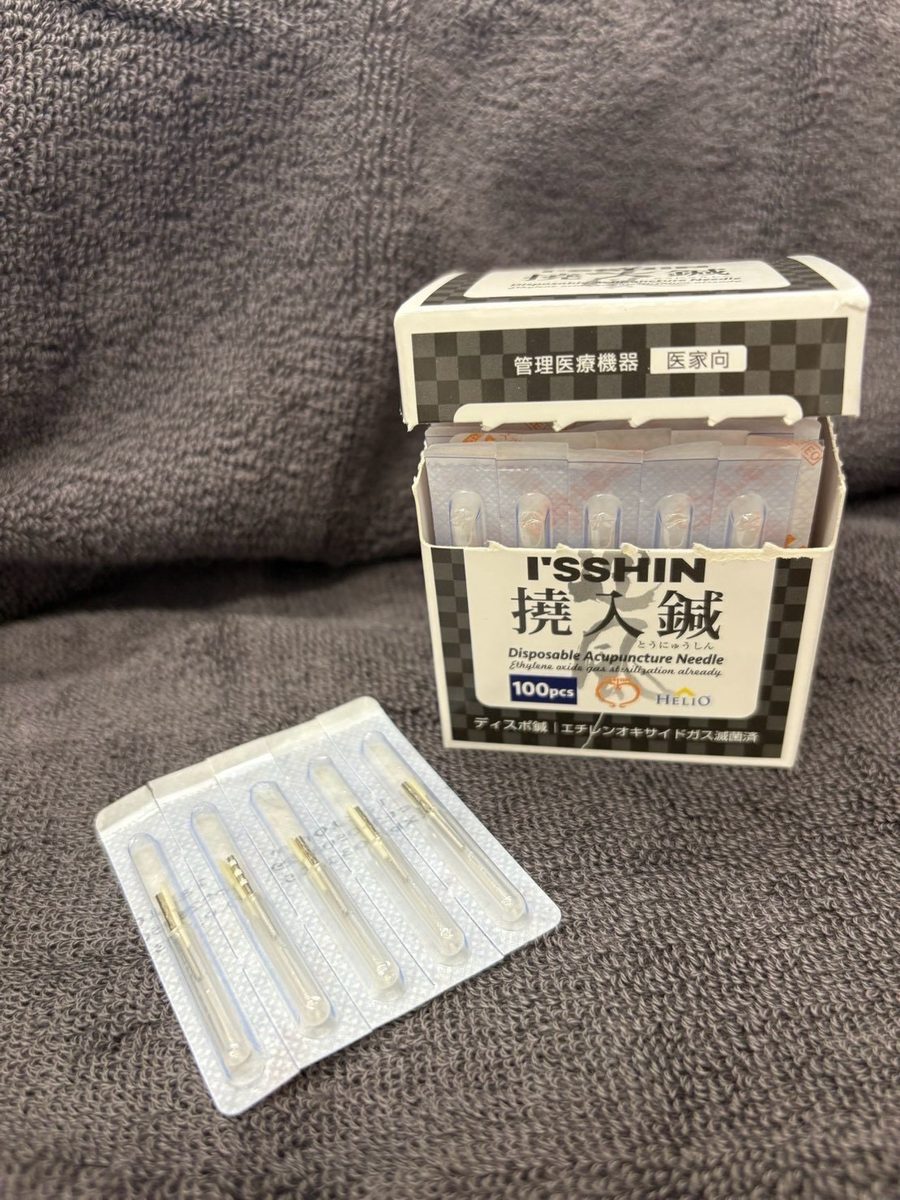 使い捨てのディスポーザブル鍼